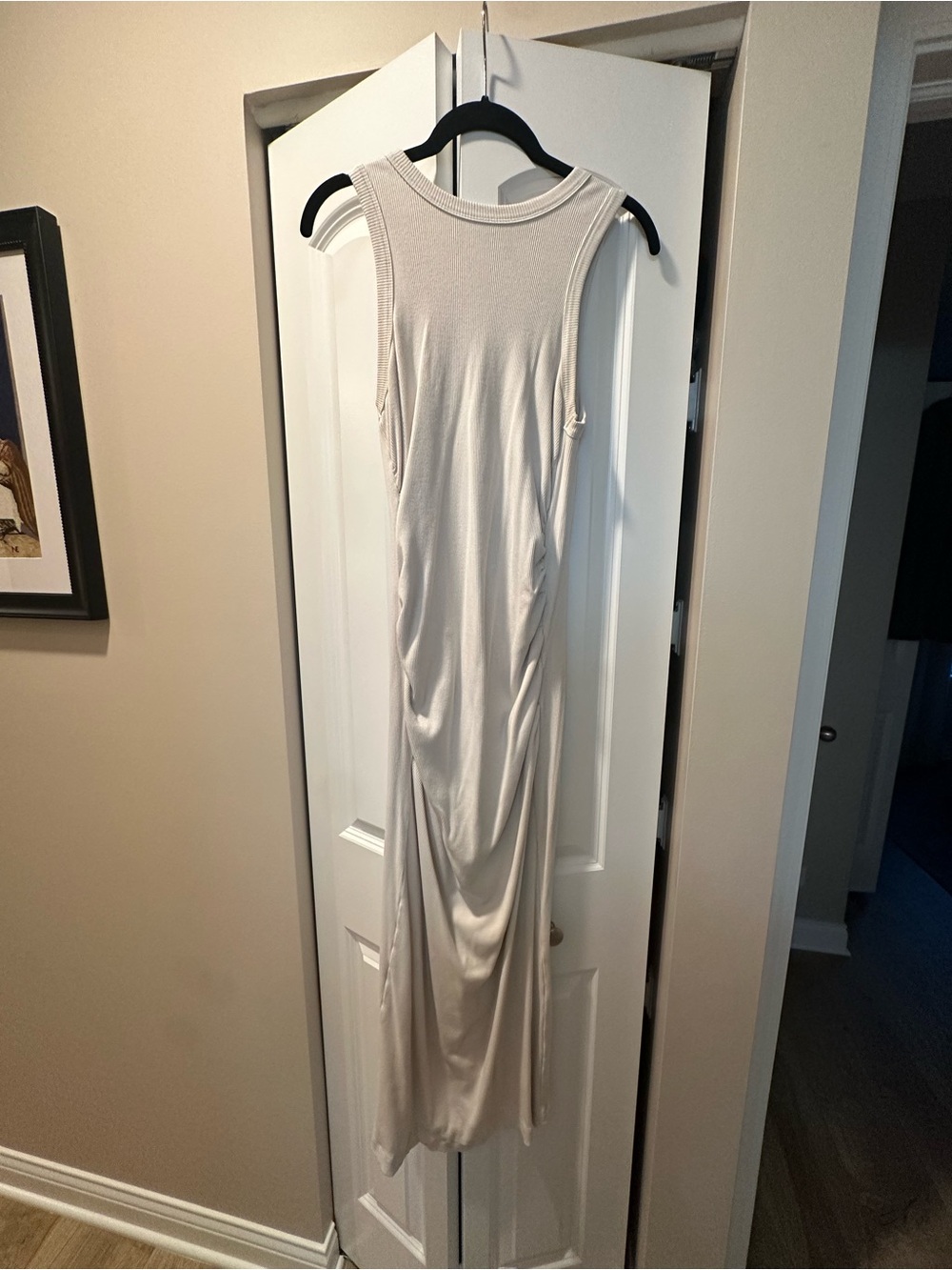 Dynamite Ivory Sleeveless Maxi Dress
